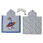 FLAPJACK KIDS - Πόντσο Διπλής Όψης UPF50+ Δεινόσαυρος 61x61 εκ.
