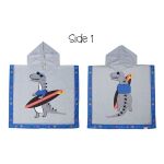 FLAPJACK KIDS - Πόντσο Διπλής Όψης UPF50+ Δεινόσαυρος 61x61 εκ. - Image 2