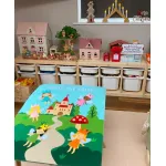 Τσόχινος Πίνακας Δημιουργικού Παιχνιδιού Νεράιδας | Paste the Fairy Felt Play Board - Image 8