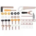 GERARDO'S. Ξύλινος πάγκος εργασίας με 32 εργαλεία & αξεσουάρ - Image 2