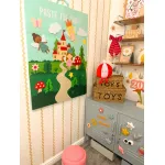 Τσόχινος Πίνακας Δημιουργικού Παιχνιδιού Νεράιδας | Paste the Fairy Felt Play Board - Image 6