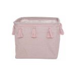 Jabadabado: Υφασμάτινο καλάθι αποθήκευσης τετράγωνο Ροζ - Image 2