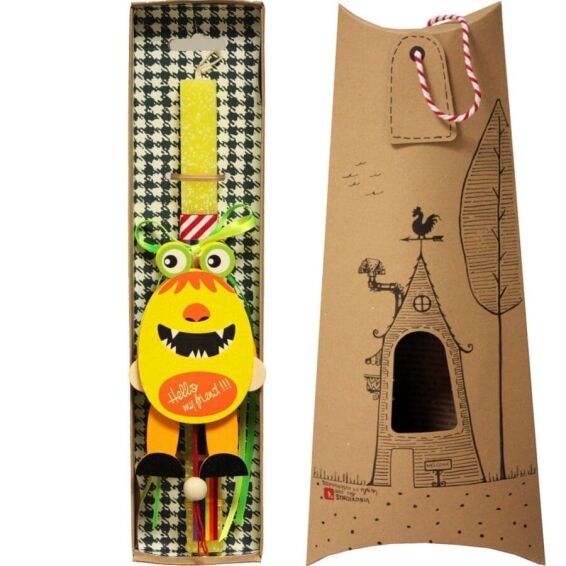 ΛΑΜΠΑΔΑ - Τερατάκι Κίτρινο (30εκ)