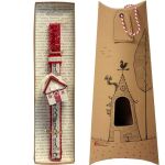 ΛΑΜΠΑΔΑ - Σπιτάκι Κουτί Κόκκινο (30εκ)