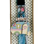 ΛΑΜΠΑΔΑ - Μπρελόκ Τροχόσπιτο Love (30εκ) - Image 4