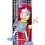 ΛΑΜΠΑΔΑ - Στρατιώτης καθιστός - Κόκκινο (30εκ) - Image 4