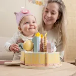 LITTLE DUTCH. Στέμμα γενεθλίων με αριθμούς Ροζ - Image 5