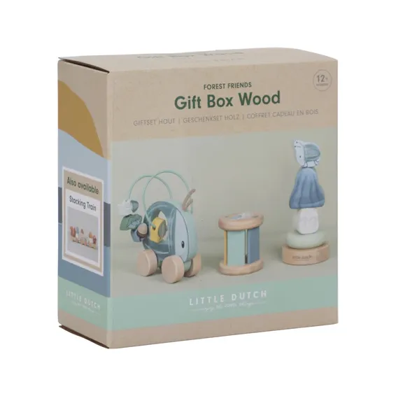 LITTLE DUTCH. Ξύλινο σετ δώρου Forest Friends FSC