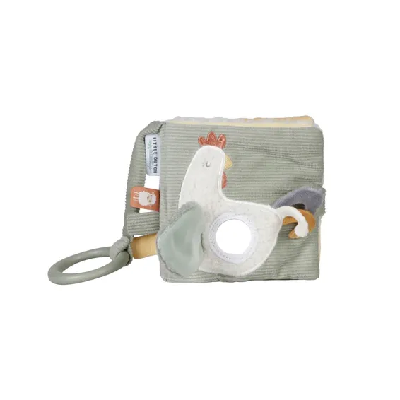 LITTLE DUTCH. Υφασμάτινο βιβλιαράκι δραστηριοτήτων μικρό Little Farm