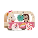 LILLIPUTIENS. Μαγικό ξύλινο λεωφορείο - Lena ο Μονόκερος