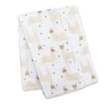 LULUJO - Mουσελίνα Modern Llama Swaddling Blanket - Image 3