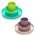 MELII - Σετ φαγητού σιλικόνης Lime-Mint-Blue - Image 3