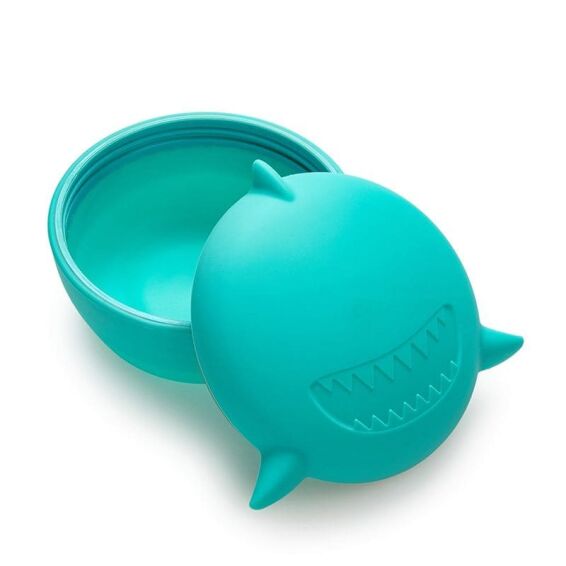 MELII - Μπολ Σιλικόνης με Καπάκι Shark