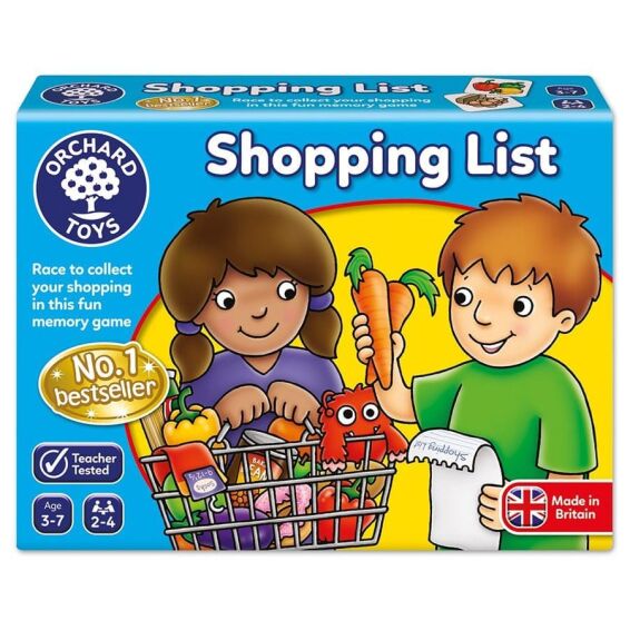 ORCHARD TOYS - Shopping List