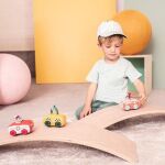 LILLIPUTIENS - Υφασμάτινο αυτοκινητάκι pull-back Stella - Image 3