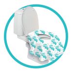 POTETTE PLUS - On the go – Προστατευτικά τουαλέτας μιας χρήσης (10 τεμ) - Image 2