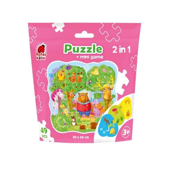 ROTER KAFER - Μικρό Παζλ Σακουλάκι 2 σε 1 Μαγικό δάσος