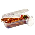 SMASH - Nfm Snack and Dip Δοχείο Ρόζ - BPA Free Plastic - Image 4