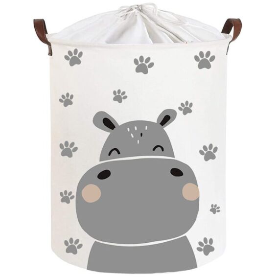 Sipo Πολυχρηστικό Καλάθι με κορδόνι Hippo 43 L