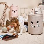 Sipo Premium Πολυχρηστικό με κορδόνι Καλάθι Λαγουδάκι 63 L - Image 4