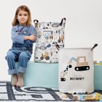 Sipo Πολυχρηστικό Καλάθι με κορδόνι Οχήματα 43 L - Image 5