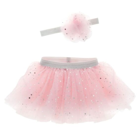 Σετ Παιδική Φούστα Big Sister Tutu & Headband Shimmer Pink 4-6 ετών