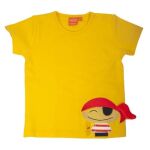 Μπλουζάκι Κοντομάνικο Πειρατής Κίτρινο 104 εκ.