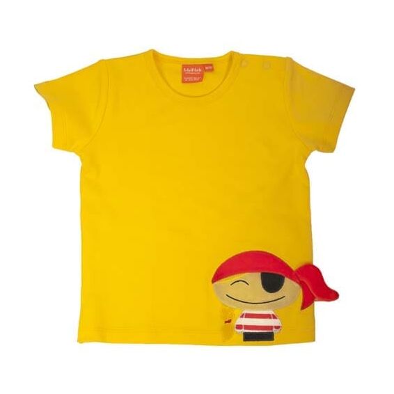 Μπλουζάκι Κοντομάνικο Πειρατής Κίτρινο 104 εκ.