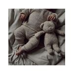 MOONIE 2.0: Επαναφορτιζόμενο βοήθημα ύπνου με ηχογράφηση & αισθητήρα κλάματος – Οργανικό βαμβάκι Gray - Image 2