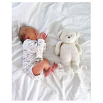 MOONIE 2.0: Επαναφορτιζόμενο βοήθημα ύπνου με ηχογράφηση & αισθητήρα κλάματος – Οργανικό βαμβάκι Polar - Image 2