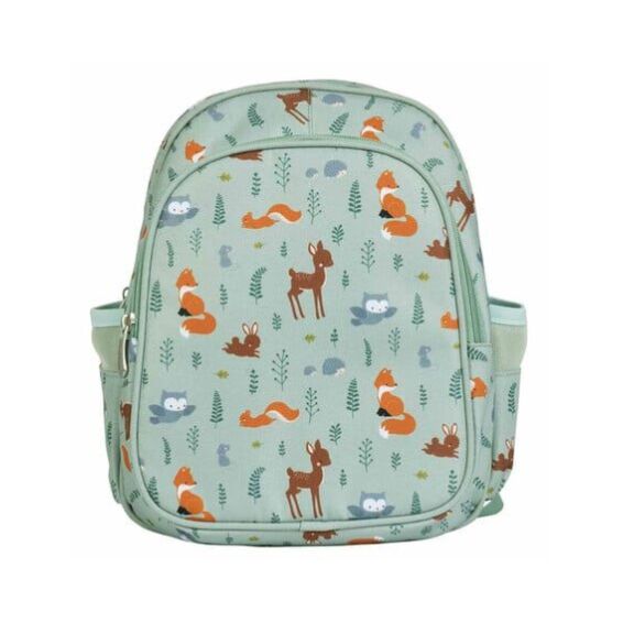A little lovely company: Tσάντα πλάτης νηπιαγωγείου με ισοθερμική θήκη - Forest Friends