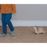 JABADABADO - Ξύλινo παιχνίδι συρόμενο σαλιγκάρι με κομμάτια στοίβαξης - Image 5