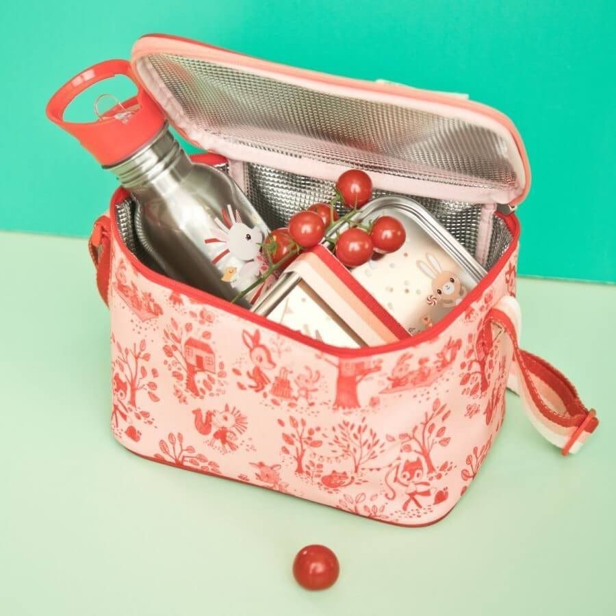 LILLIPUTIENS - Ανοξείδωτο Μπουκάλι Με Πάτο Σιλικόνης 600ml Happy Lena - Image 2