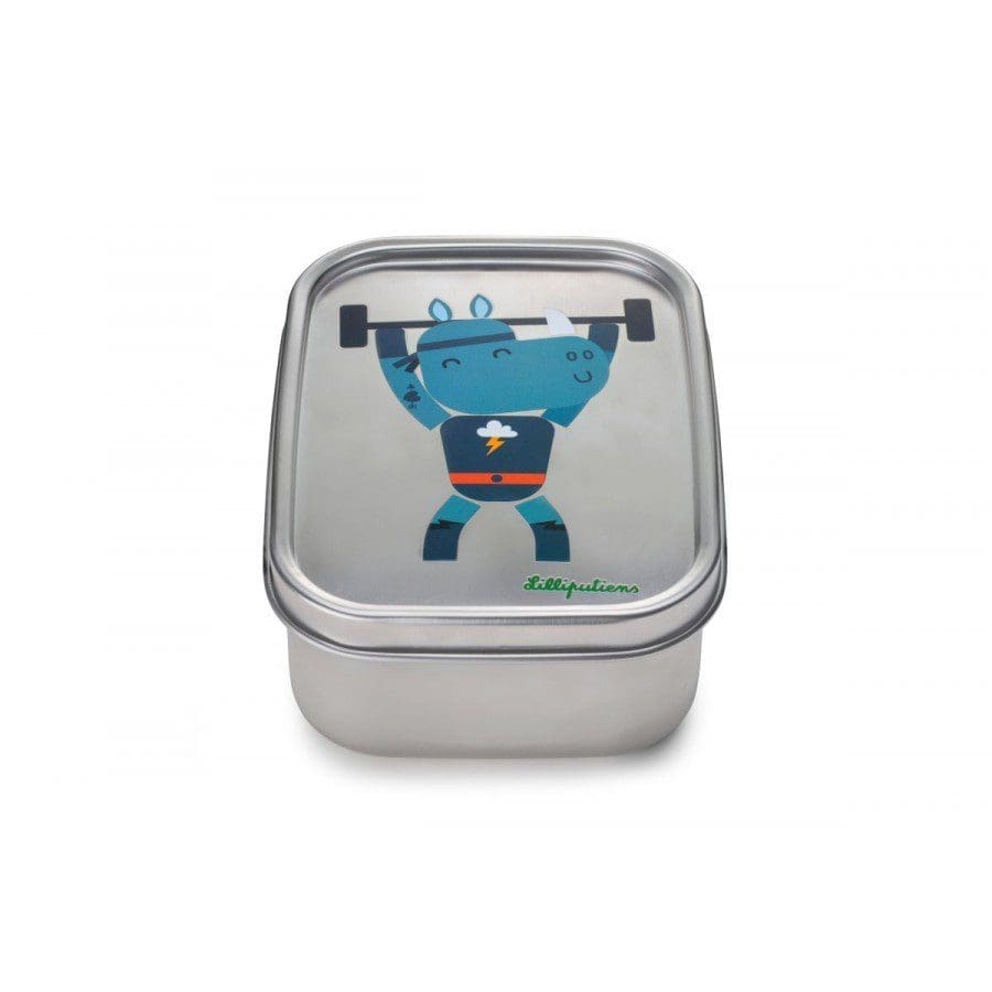 LILLIPUTIENS - Ανοξείδωτο Φαγητοδοχείο με Ελαστικό Ιμάντα Super Marius - Image 2