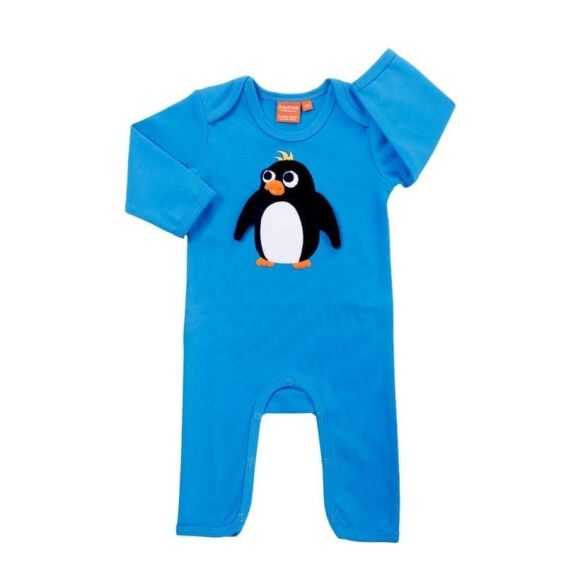 Φορμάκι Μακρυμάνικο Μπλε Πιγκουϊνος