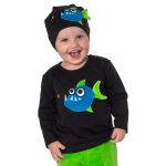 Μπλουζάκι Μακρυμάνικο Μαύρο Πιράνχας - Image 2