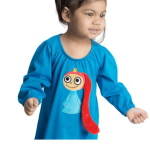 Φόρεμα Μακρυμάνικο Ραπουνζέλ Μπλε - Image 3