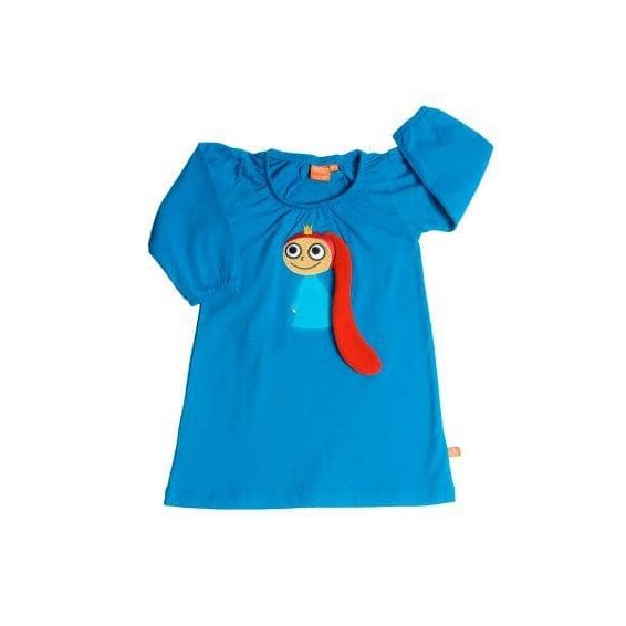 Φόρεμα Μακρυμάνικο Ραπουνζέλ Μπλε