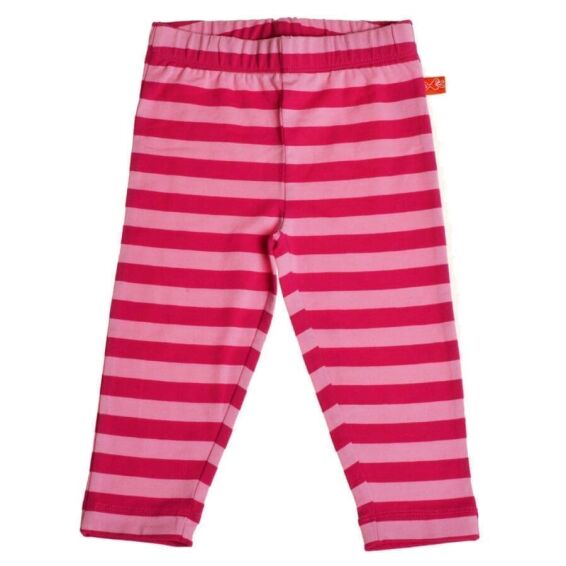 Κολάν Ροζ Ριγέ Οργανικό Βαμβάκι