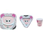 DEGLINGOS - Σετ μελαμίνης Ποντικινα Coquelicos - Image 2