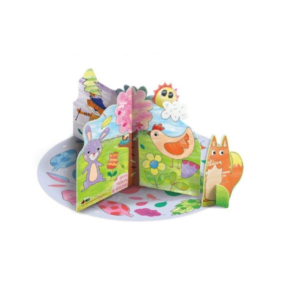 AVENIR - Παιχνίδι 3 σε 1 Κηρομπογιές (12χρώματα) 4 Εποχές