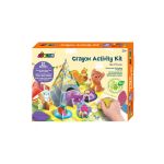 AVENIR - Παιχνίδι 3 σε 1 Κηρομπογιές (12χρώματα) Πικνίκ - Image 5