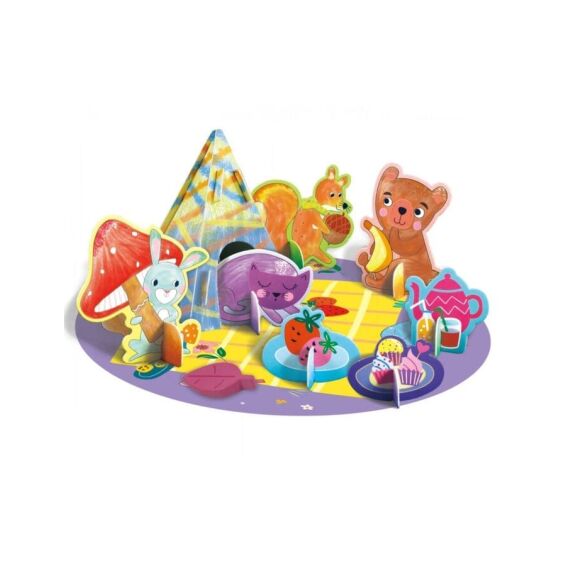 AVENIR - Παιχνίδι 3 σε 1 Κηρομπογιές (12χρώματα) Πικνίκ