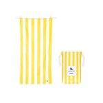 Dock & Bay: Πετσέτα θαλάσσης Quickdry Cabana - Boracay Yellow 160x90 εκ.