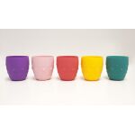 MARCUS & MARCUS - Εκπαιδευτικό Ποτήρι Σιλικόνης Ρόζ - Image 6