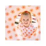 Swim Essentials Ολόσωμο μαγιό με προστασία UPF50+ και μακριά μανίκια "Flower Hearts" - Image 4