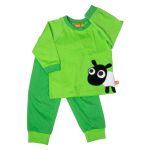 Οργανική Πυτζάμα Μακρυμάνικο Πράσινο Πρόβατο 86/92 εκ.