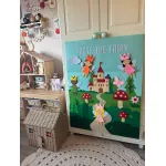 Τσόχινος Πίνακας Δημιουργικού Παιχνιδιού Νεράιδας | Paste the Fairy Felt Play Board - Image 9