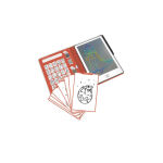 KIDYWOLF: Tablet ζωγραφικής με οθόνη LCD (30 κάρτες)- Dinosaurs