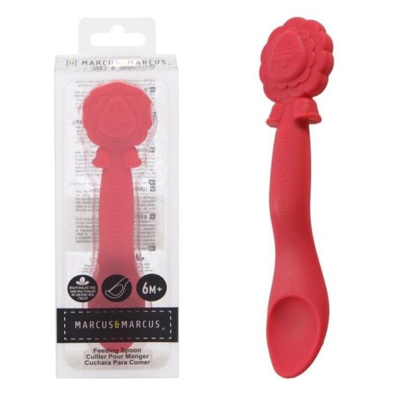 MARCUS & MARCUS - Βρεφικό κουτάλι σιλικόνης Λιονταράκι